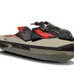 2025 Sea-Doo RXP-X™ 325 Tech, BRP Premium A, iBR Metallic Tan / Lava Red